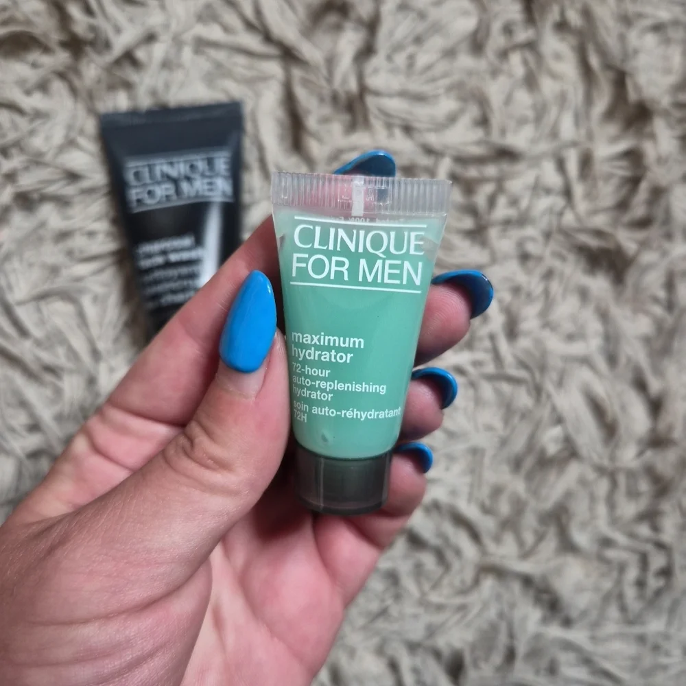 Clinique For Men Charcoal Face Wash and Maximum Hydrator Moisturizer Face Skin ✨